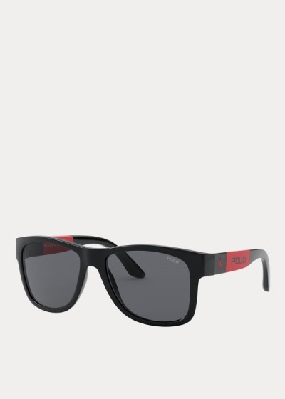 Men's Polo Ralph Lauren Color-Blocked Sunglasses | 680513NCD